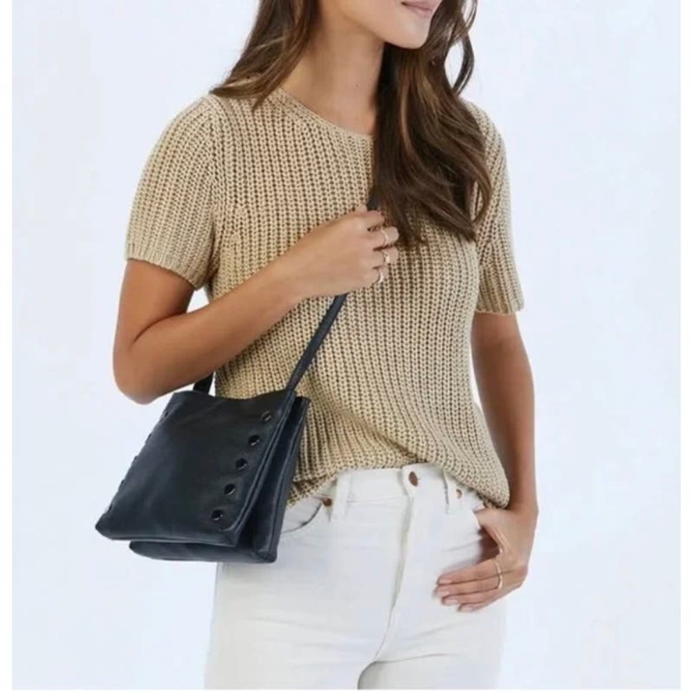 Hammitt Duke Triple Compartment Leather Crossbody Bag - Picture 3 of 16